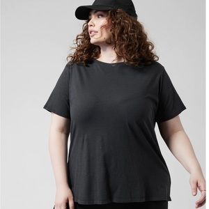 NWT Athleta Organic Daily Crew Tee 1X
